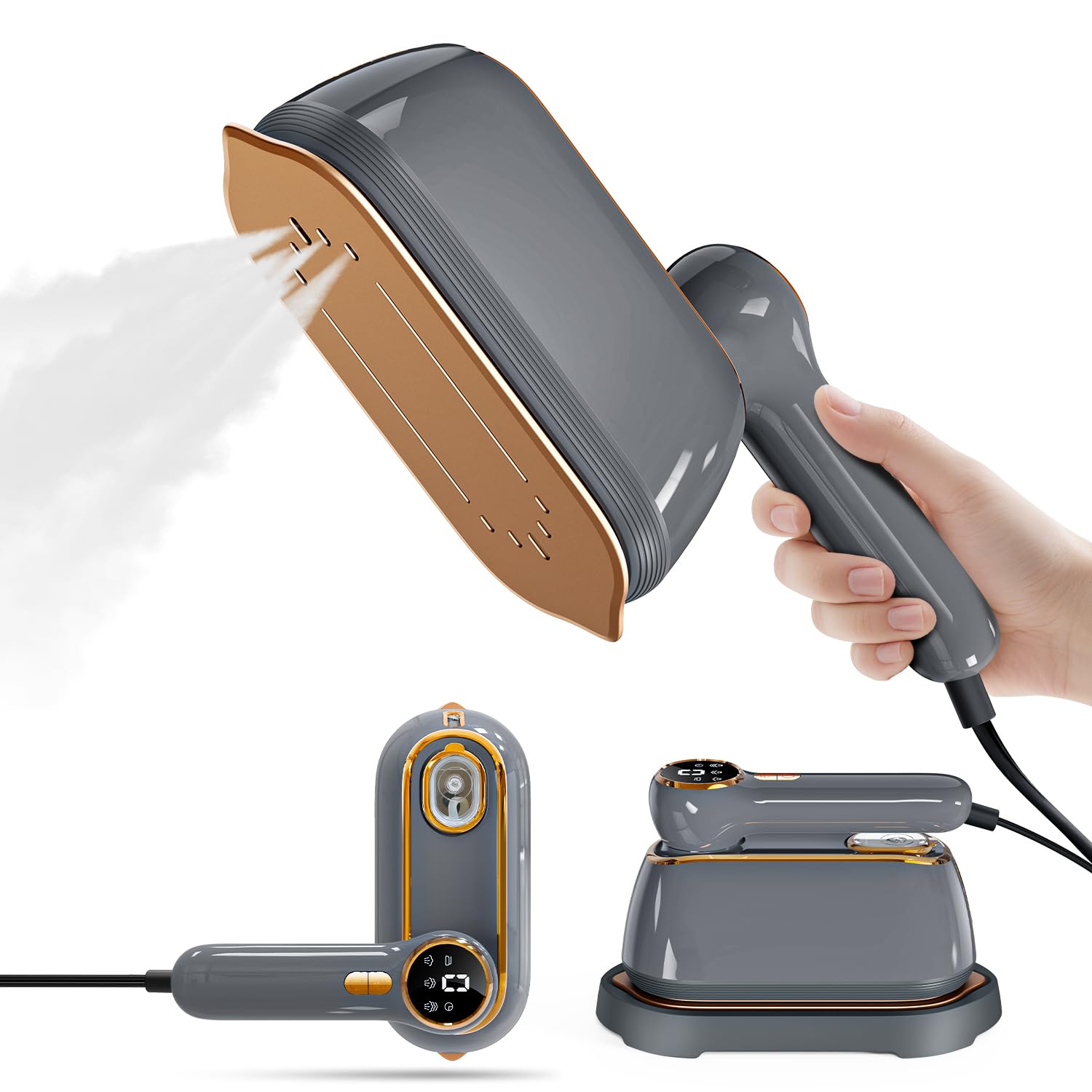 Amazon | スチームアイロン 衣類スチーマー 【2025最新型・3WAY使用